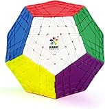 HELLOCUBE Yuxin Gigaminx ステッカーレス 5X5 スピードキューブ メガミンクス マジック 12面キューブ