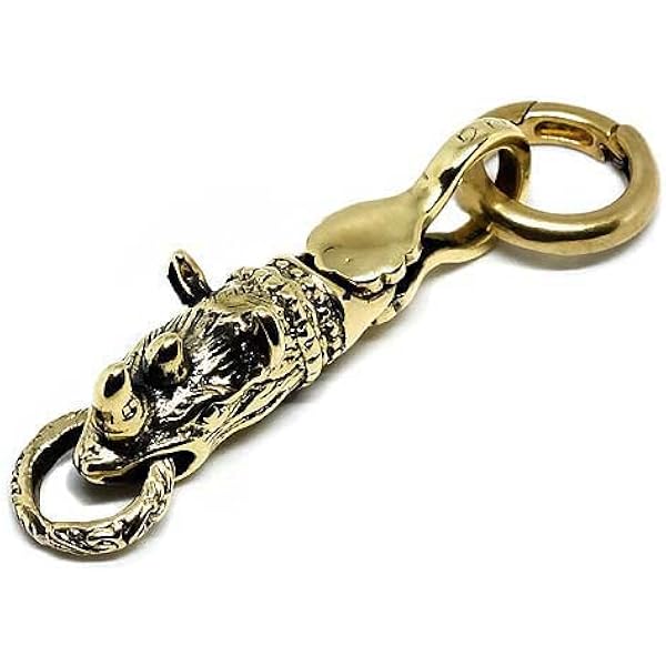 Amazon.co.jp: [BRASS STORE] ダブルリング付き 真鍮製