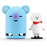 BT21 Friends Duo Bluetooth公式ポータブルスピーカー&フィギュアセット 自宅 アウトドア 旅行用 ブルー