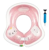 LAZA ベビー浮き輪 首リング 水遊び 可愛い 可調整 お風呂 赤ちゃん用