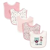 Chick Pea Baby 5pkよだれかけセット US サイズ: One Size カラー: ピンク