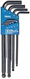 Eklind 13609 9pc Hex Key Set, Ball-Hex-L Metric 1.5-10 by Eklind Tool Company [並行輸入品]