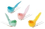 asca アレンジ小物 バード(1箱4色アソート12コ入) ミックス A-15209-046