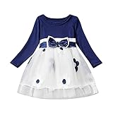 (プタス)Putars ベビー服 子供服 女の子 ワンピース チュールドレス 長袖 蝶結び 花柄 三色 可愛い 秋冬 旅行 記念日 プレゼント 6-24ヶ月