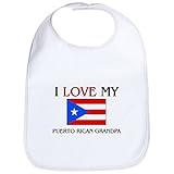 CafePress - I Love My Puerto Rican Grandpa - Bib by CafePress
