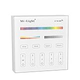 ILS - Mi Light T4 4-Zone RGB+CCT Smart Panel RF Controller For LED Strip Light Lamp Bulb AC110/220V