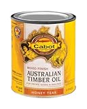 Cabot Australian TimberオイルExterior Honeyチーク材1 Qt