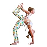 FranterdファミリMatching服、Mom & Me Mommy &ベビー親子ストレッチスキニーヨガパンツレギンス ホワイト