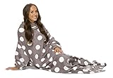 Mia Cossotta - Wearable Blanket with Sleeves One Size grey [並行輸入品]