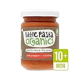 赤唐辛子＆リコッタパスタソースの130グラムから無料の (Little Pasta Organic) (x 4) - Little Pasta Organics Free From Red Peppe