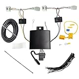 Tekonsha T-One 配線コネクターアセンブリ 4方向フラット ブラック 2022 マツダ CX-5 2023 マツダ CX-50対応 118871