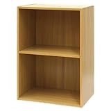 コーナンオリジナル 2段可動棚ボックス ライトブラウン KKG18-8820 ライトブラウン