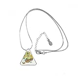 シンガポールPagodaスカイ三角形形状ペンダントネックレスジュエリーチェーン付きの装飾ギフト