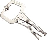 TEKTON 3826 Swivel Pad Locking C-Clamp, 11-Inch [並行輸入品]