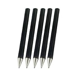 uxcell　コデ先　ソルダー　交換　ブラック　60W　ブラック　シルバートーン　5個入り