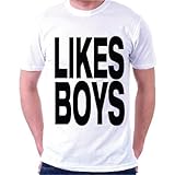 GLEE グリー - LIKES BOYS/ Born This Way / Tシャツ / ボーイズ