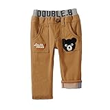 ダブルB(MIKIHOUSE) ポケットに刺繍つき ストレッチジーンズ 130 ベージュ(09)