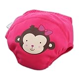 ベビー 新生児 赤ちゃん用品 出産祝い ギフト おむつカバー おしめ 布おむつ オムツパンツ 綿製 柔らかい 漏れにくい 通気 透湿性 防臭抗菌（Mサイズ）