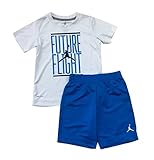 Air Jordan Toddler Boys Future Flight 2 Piece Tシャツとショーツセットライトフォトブルーサイズ2t