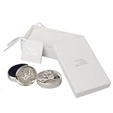 Twinkle Twinkle Silverplated Baby Gift and Bag - First Tooth and Curl Box by Widdop Bingham