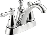 Peerless p99674lf Apex 2ハンドルセンターセット洗面所蛇口、クロム