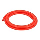 uxcell PUホース 6.5mm x 10mm 空気圧 空気圧縮機 チュービング チューブ パイプ 2.5 mの長さ オレンジ