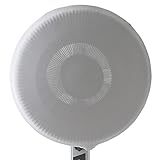 PURE-O 扇風機カバー 洗える 扇風機 収納 カバー 扇風機保存袋 弾性ある 防塵 ホコリや汚れから守る グレー