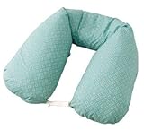 Angeliebe エンジェリーベ オリジナル マタニティ ウォッシャブル 多機能 クッション 日本製 抱き枕 授乳クッション 産前 産後 ママ ベビー ワンサイズ ブルー 24125 2412520