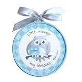 Enesco GreggギフトGrow " GraceからEnesco Walldecor、4インチ、ブルー