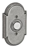Fusion Hardware BEL-E8-ATP Decorative Collection Tarvos Doorbell, Antique Pewter, 1-Pack by Fusion