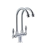 キッチン用蛇口、クリエイティブダブルヘッドコールドウォーター