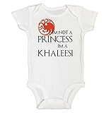 Game of Thrones Inspired Onesie " I ' m Not AプリンセスIm A Khaleesi " RB Clothing Co
