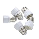 SODIAL(R)E27にGU10ランプの電球ベースソケットコンバータアダプタ　5パック