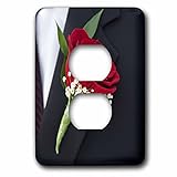 3dRose lsp_83193_6 Boutonniere On Grooms Lapel, Wedding - Li05 Jen0000 - Jim Engelbrecht - 2 Plug Ou