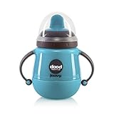 Joovy Dood Sippy Cup Plus Insulator, Turquoise, 7 Ounce by Joovy [並行輸入品]