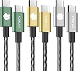 Kobilar 240W USB Type-C to Type-C 急速充電ケーブル - iPhone 15/MacBook Pro/iPad Pro/Samsung対応 USB-C ワイヤー - クイックチャージ用 C to C ケーブル（3 本セット – 0.45m+1m+2m）