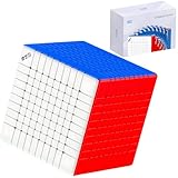 Bucubke QY 10x10 磁気ステッカーレスパズル正規品72MMマジックキューブ QY 10x10x10 磁石内蔵マジックキューブ2025 QY 10M Magneitcパズルキューブ