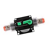 Dolity 　10A-100A　防水　回路ブレーカー　遮断器　サーキット　12V / 24V / 32V DC 車用　 - 15A