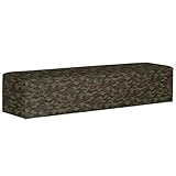 arne スツール 椅子 高さ40cm おしゃれ イス チェア 腰掛 ベンチ ベンチチェア 北欧 ベンチソファ 背もたれなし Tomamu RG 192×48 迷彩 カーキ