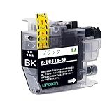 LC411BK ブラック 1本 Brother用 互換インク 互換品 互換インクカートリッジ 純正品併用 LC411-4PK 個包装 大容量 残量表示 DCP-J928N-W/B J528N MFC-J905N DCP-J915N DCP-J926N-W/B MFC-J939DN/DWN MFC-J739DN/DWN MFC-J904N DCP-J1800N DCP-J526N【Uratan】