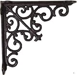 ブラケット 棚 アイアン (brown（02）)