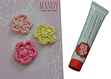 Girlie Glue ガーリーグルー ベビー ヘアアクセサリ  MANDY マンデイ Flower クロシェットフラワー Aセット(3pc) 0113