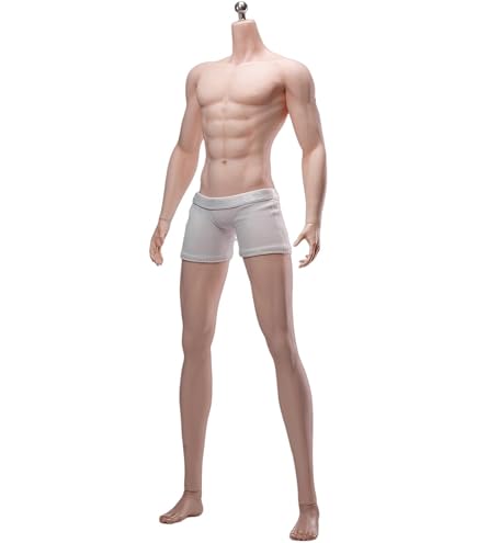 Amazon.co.jp: 1/6スケールの男性のボディ、JIAOU 人形 12インチ 超