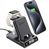 SwanScout701AC 3in1 充電器 充電スタンド アップルウォッチ 充電器 折りたたみ式 25W急速充電器 充電ステーション iPhone 17/16/15シリーズに対応、Apple Watch全機種&AirPodsに対応 (iPhone 15/16/17シリーズ対応適用)