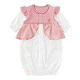 (チャックル) chuckle *ティノティノ*フレアー新生児ツーウェイオール ピンク 50-60cm P5352-00-20