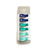 LAT LEE AND TOWN ベビーカー クリップ Pram Stroller Pegs Clips 6 Pack 大きく開くベビーカークリップ6個セット 多機能 (男の子)