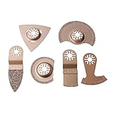 Demiawaking ブレード カットソー マルチツール 替刃 カットソー 先端工具 超硬合金 6点セット