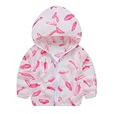 Dourabbi 子供服　 夏 フード 付き ジャケット フルーツプリント 幼児　夏日焼け止め 赤ちゃん 女の子 無地 男の子 フード付き アウターウェア コート 幼児 ジャケット 可愛い 防水　赤ち