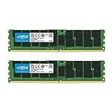Crucial メモリバンドル 128GB (64GB x 2) DDR4 PC4-25600 3200MHz レジスタードサーバーメモリ (2 x CT64G4RFD432A)