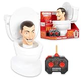 SKIBIDI(スキビディ) トイレ デラックス トイレ RC YouTube アニメーション センセーションリモコン アクションフィギュア 公式ライセンス商品
